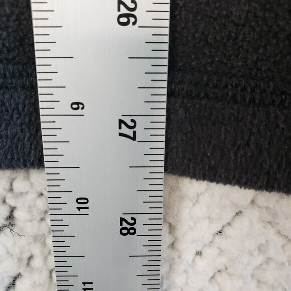 The North Face Fleece Jacket Mens M Charcoal Half-Zip Outdoor Sporty Luxe Urban - Picture 6 of 7